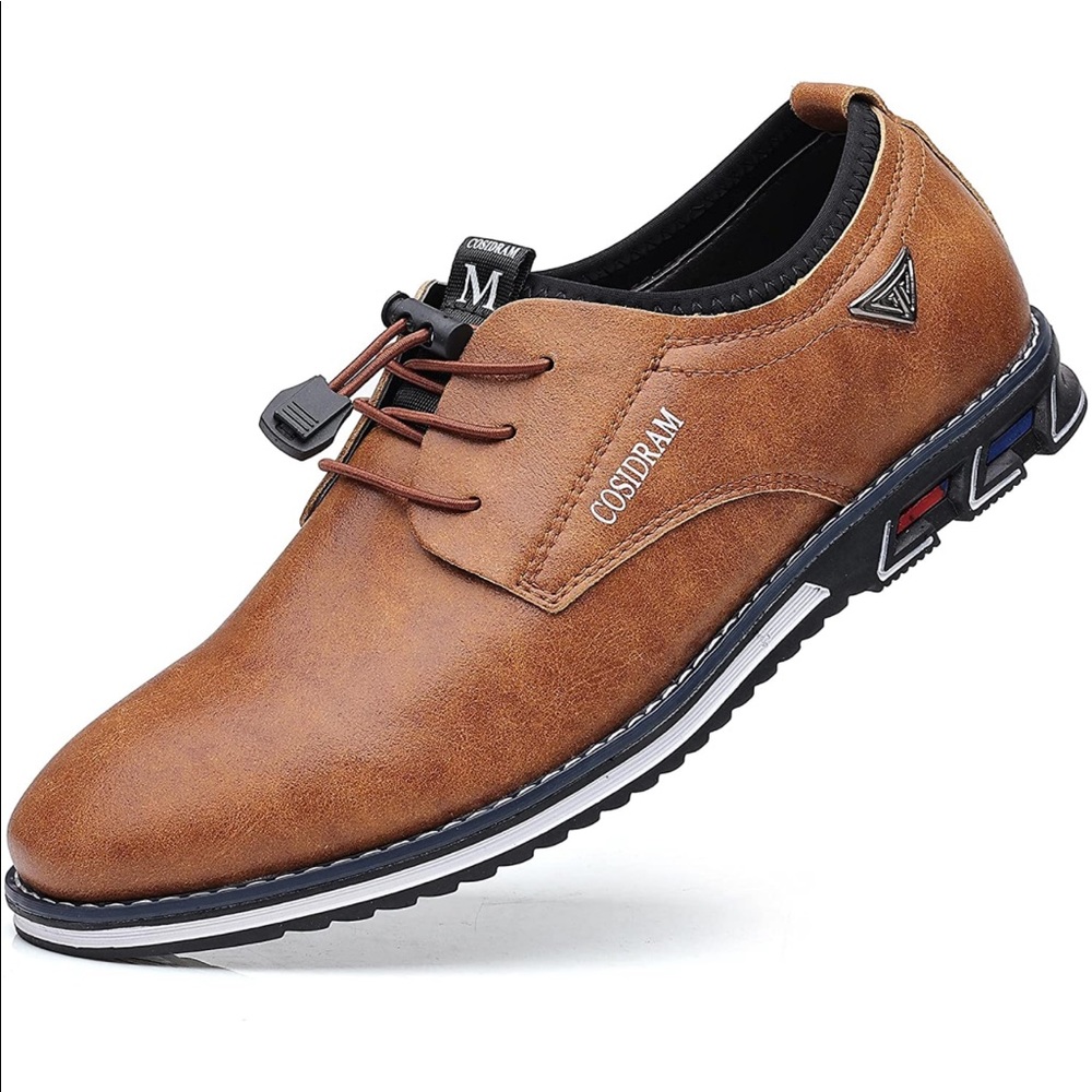 Brand New COSIDRAM Mens Casual Leather Slip-on Shoes